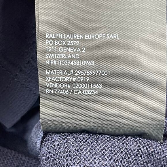 Club Monaco Sweater Top Womens Small Wool Blend Navy Twofer Layered Blouse - Picture 13 of 16